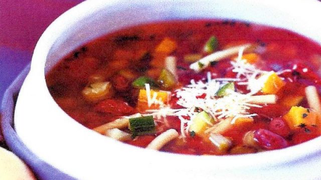 Photo of Blueberry Minestrone Soup